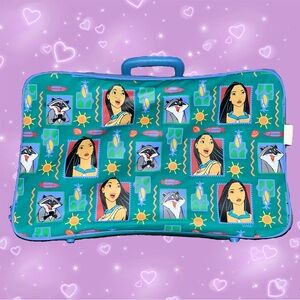 90s Vintage Disney Princess Pocahontas suitcase overnight bag